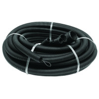 Труба гофрированная ПНД легкая d50мм с протяжкой черн. уп.15м Ruvinil 25001