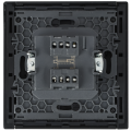 FORTE&PIANO Выключатель 1-клавишный перекрестный 10А FP712M металл никель IEK
