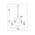 Подвесной светильник E14*9