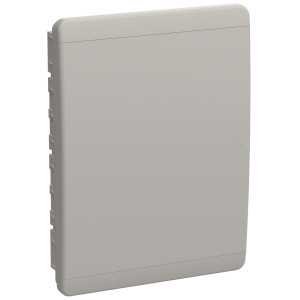 Корпус ЩРВ-П-54 TEKFOR IP41 бел. дверь пластик. IEK TF5-KP13-V-54-41-K01-K01