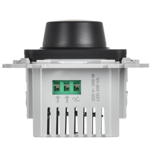 FLITE Светорегулятор проходной LED 250Вт СС16-5-1-ФлЧ черный IEK