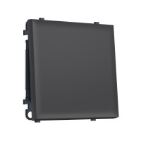 MS901010 Комплект механизма 1-кл выключателя SIGMA Графит Мягкое касание 10A-250V QUANT PRO (SP9010, PR101)