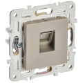SKANDY Розетка компьютерная RJ45 кат.6 SK-K02Sh шампань IEK