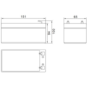 Аккумуляторные батареи MNB Battery MM 7.2-12