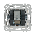 FLITE Розетка TV экранированная оконечная тип M РТВм-1-1-1-ФлСл сливочный IEK