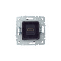 BRITE Розетка HDMI РHDMI-0-БрТБ темная бронза IEK