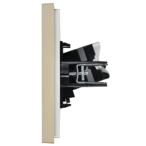 FORTE&PIANO Розетка компьютерная двойная RJ45 кат.5E FP433 ваниль IEK