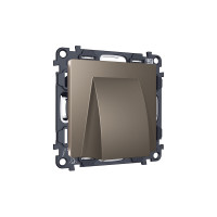 MA645810 Комплект вывода кабеля с фиксатором ALFA Темная бронза матовый QUANT (AP6458, VM238) AMBRELLA VOLT