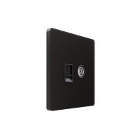 Systeme Infinity, Розетка информационная СУ TVFM и кат.5е, Полярная ночь