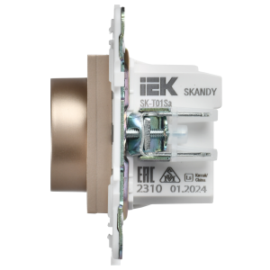 SKANDY Термостат электронный с индикацией SK-T01Sa песочный IEK