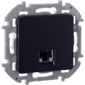 INSPIRIA Розетка компьютерная RJ45 категория 5Е UTP антрацит
