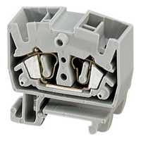 МИНИ КЛЕММНИК ПРУЖ,15MM DIN,ПРОХОД, 4ТЧК, 2,5ММ?,СИНИЙ
