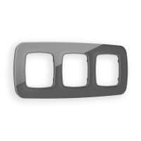 OF320653 Рамка OMEGA Radian Антрацит серый Стекло органическое 3-ая AMBRELLA VOLT