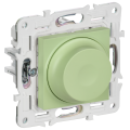 SKANDY Светорегулятор поворотный 600Вт SK-D01G мятный IEK