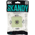 SKANDY Розетка TV оконечная SK-A12G мятный IEK