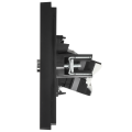FORTE&PIANO Розетка двойная TV+RJ45 кат.5E FP136 черный IEK