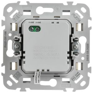 FLITE Розетка USB A+A 3,1А РЮ-2-ФлСл сливочный IEK