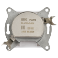FLITE Розетка 2-местная TV+SAT экранированная оконечная РТВс-2-1-1-ФлБ белый IEK