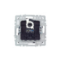 BRITE Розетка компьютерная RJ45 кат.5E РК10-БрМ маренго IEK