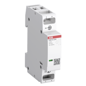Контактор ESB16-20N-01 модульный (16А АС-1, 2НО), катушка 24В AC/DC ABB 1SBE111111R0120