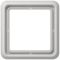 Рамка 1 пост Jung CD 500, светло-серый, CD581LG