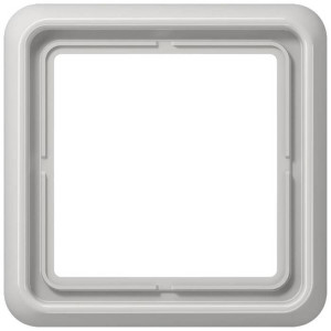 Рамка 1 пост Jung CD 500, светло-серый, CD581LG