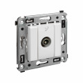 Розетка телевизионная проходная TV СП Avanti Белое облако DKC 4400513
