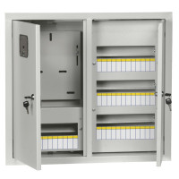 Корпус ЩУРв-3/48 TITAN 550х610х165мм IP31 метал. IEK MKM35-V-48-31-ZO