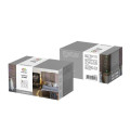 Гирлянда светодиодная Светодиодный Дождь 1.5х1м 96LED мультиколор 8Вт 230В IP20 с контроллером провод прозр. Neon-Night 235-029