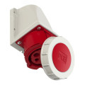 Розетка настенная 32А/400V/3P+N+E/IP67