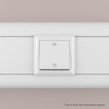 Выключатель модульный 1-кл. 2мод. Avanti "Белое облако" 16А IP20 бел. DKC 4400102