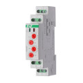 Реле времени PCU-507 2х8А 230В 2п IP20 многофункц. 2 независимых времен. 1 мод. монтаж на DIN-рейке F&F EA02.001.022