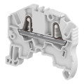 Клемма втычная ZK2,5-YL желтая - 2,5 мм², 2 зажима