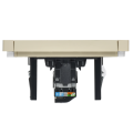 FORTE&PIANO Розетка компьютерная RJ45 кат.5E FP432 ваниль IEK