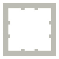 Адаптер 55х55 мм, лен (32881 LN)