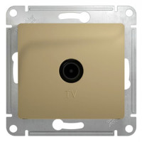 GLOSSA TV РОЗЕТКА проходная 4дБ, механизм, ТИТАН GSL000492