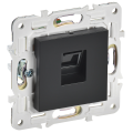 SKANDY Розетка компьютерная RJ45 кат.6 SK-K02Bl черный IEK