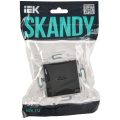 SKANDY Розетка HDMI SK-H01G графит IEK