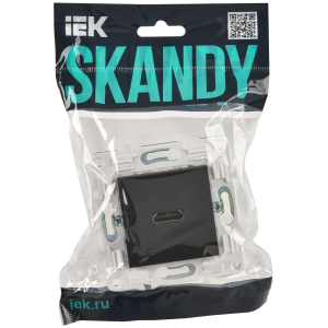 SKANDY Розетка HDMI SK-H01G графит IEK