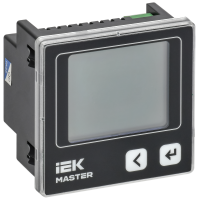 Вольтметр цифровой щитовой однофазный RS-485 72х72 LCD MASTER IEK