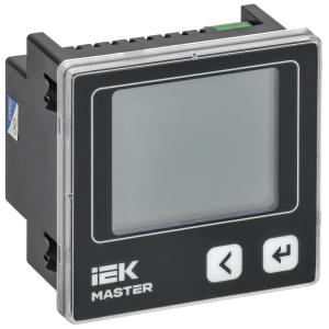 Вольтметр цифровой щитовой однофазный RS-485 72х72 LCD MASTER IEK