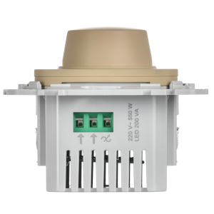 FLITE Светорегулятор проходной TRIAC 550Вт СС26-5-12-ФлХ хаки IEK