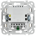FLITE Розетка 1-местная с заземлением с защитными шторками 16А с USB A+A 3,1А безвинтовое крепление РСЮша11-1-ФлЛ льняной IEK