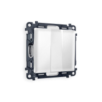 MA125010 Комплект механизма 3-кл выключателя ALFA Белый матовый QUANT AP1250, VM133 AMBRELLA VOLT