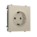 MS347010 Комплект механизма электрической розетки SIGMA Кашемир 50Hz 2P+E с/з с/ш 16A-250V QUANT PRO (SP3470, PR141)