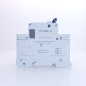 Выключатель автоматический VOLTHAUS VYM9 2Р 32А (С) 6кА