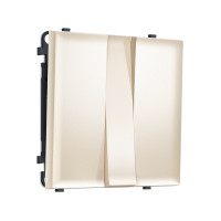 MS245010 Комплект механизма 3-кл выключателя SIGMA Жемчужно-кремовый 10A-250V QUANT PRO (SP2450, PR133)
