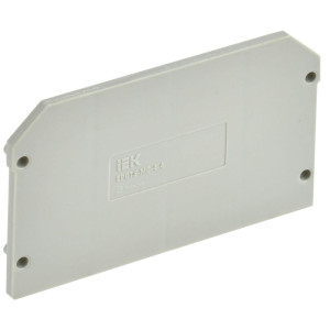 Заглушка для CTS-MC ARMAFIX 4 вывода 4кв.мм сер. IEK YCT12-00-4-K03-004-ZGL