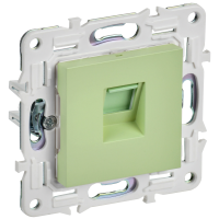 SKANDY Розетка компьютерная RJ45 кат.6 SK-K02G мятный IEK