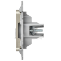 FLITE Розетка 2-местная компьютерная RJ45 категория 5Е UTP РК5е-2-0-ФлШ шампань IEK